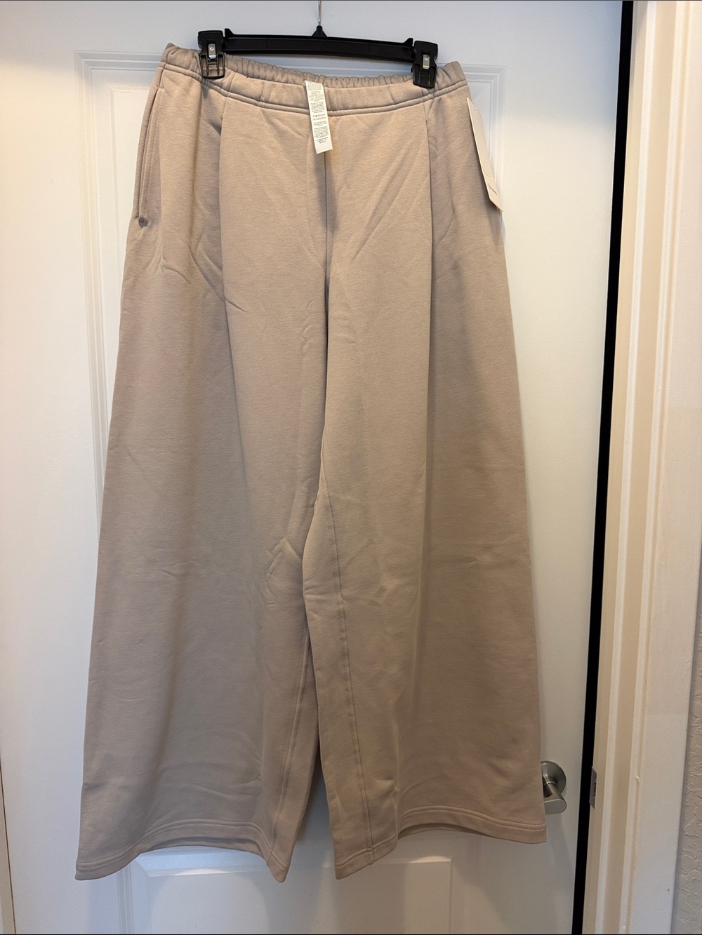 lululemon athletica Wide-Leg Pull-On Pants in Taupe